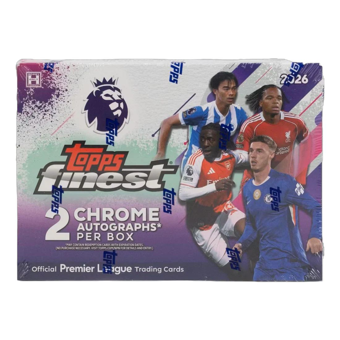 2026 Topps Finest Premier League Soccer Hobby Box