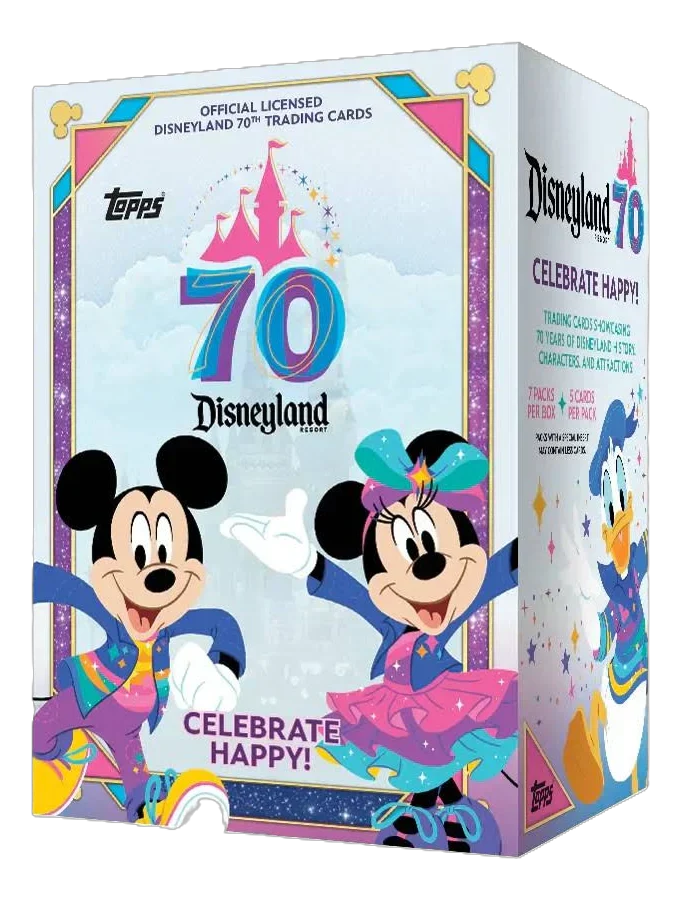 2025 Topps Disneyland 70th Anniversary Blaster 40 Box Case