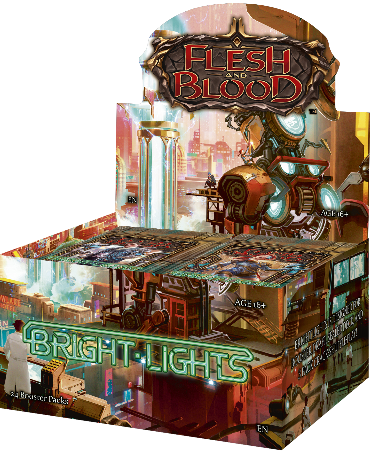 Flesh and Blood: Bright Lights Booster Display