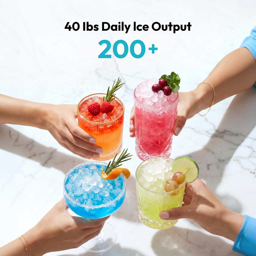 Nugget Ice Maker Dispenser Mecila Jet SE