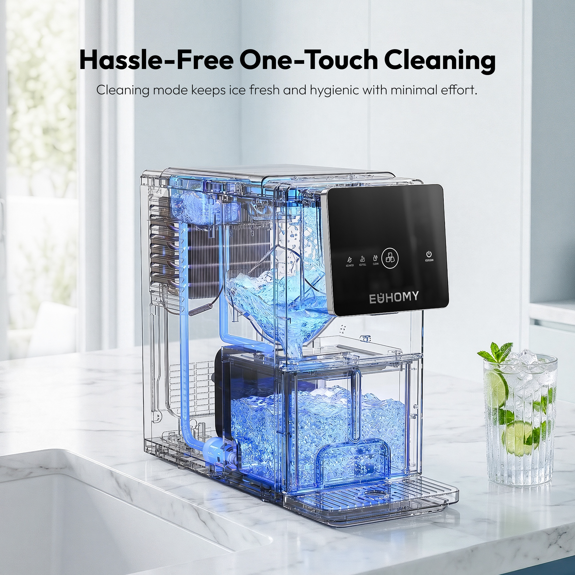 Nugget Ice Maker Dispenser Mecila Jet SE