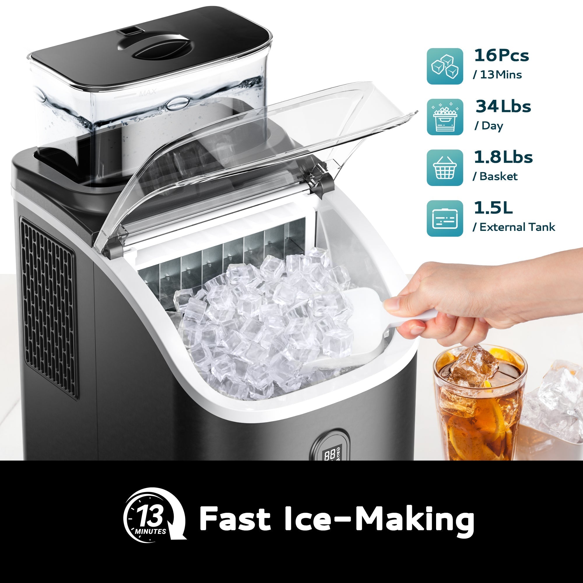 Tile SE Cube Ice Maker by Mecila